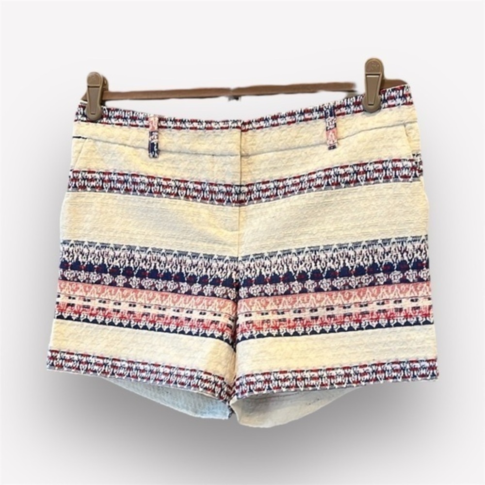 🇪🇸🥑New Dalia shorts embroidered texture off white blue red